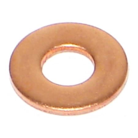 Midwest Fastener Flat Washer, For Screw Size #10 , Copper 100 PK 71841